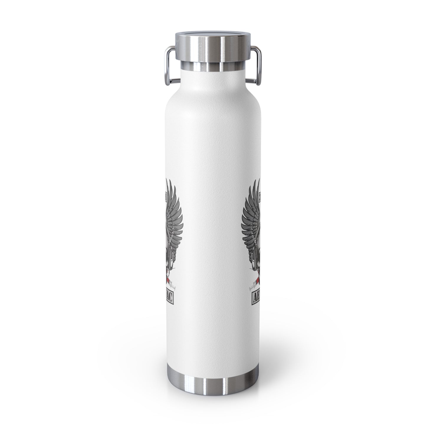 349th AES Skull Copper Vacuum Insulated Bottle, 22oz