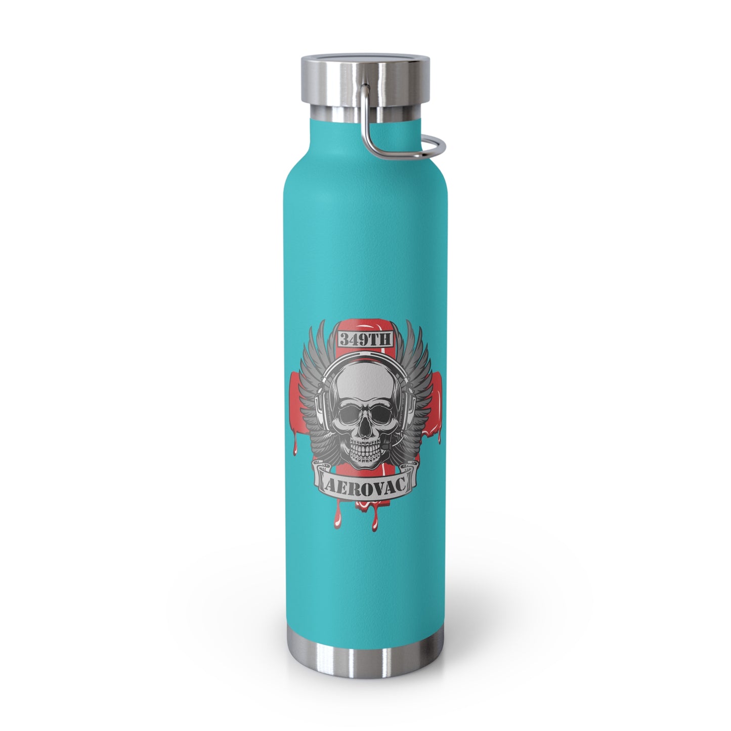 Skull v2.0 Copper Vacuum Insulated Bottle, 22oz