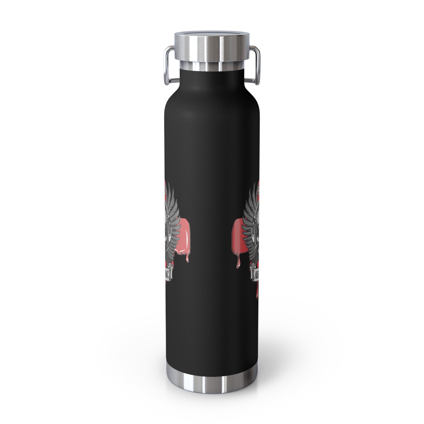 Skull v2.0 Copper Vacuum Insulated Bottle, 22oz