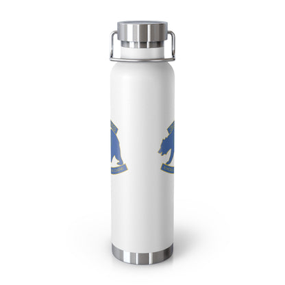 349th AES California Bear v1.0  Copper Vacuum Insulated Bottle, 22oz
