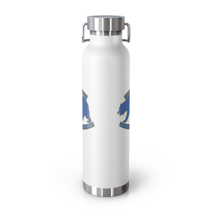 349th AES California Bear v1.0  Copper Vacuum Insulated Bottle, 22oz