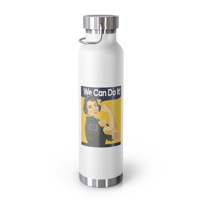 349th We Can Do It Copper Vacuum Insulated Bottle, 22oz