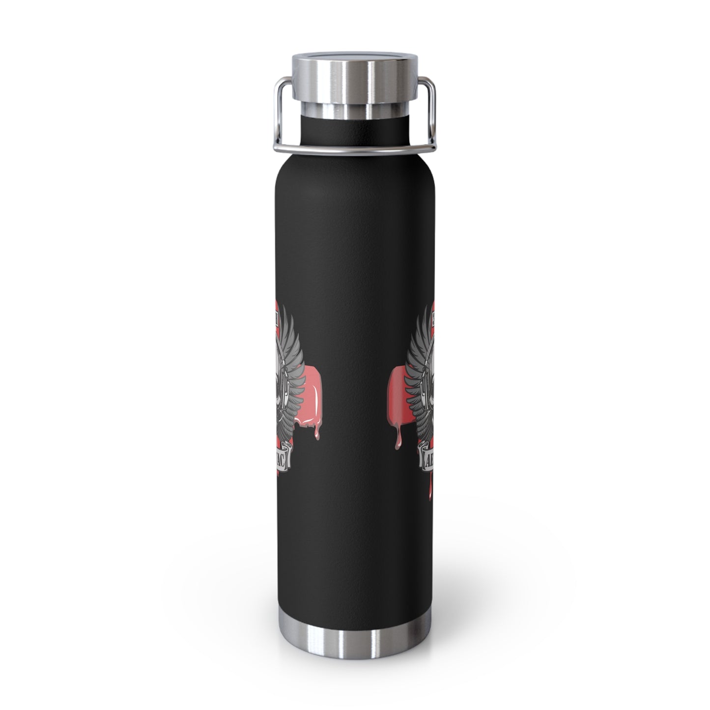 Skull v2.0 Copper Vacuum Insulated Bottle, 22oz