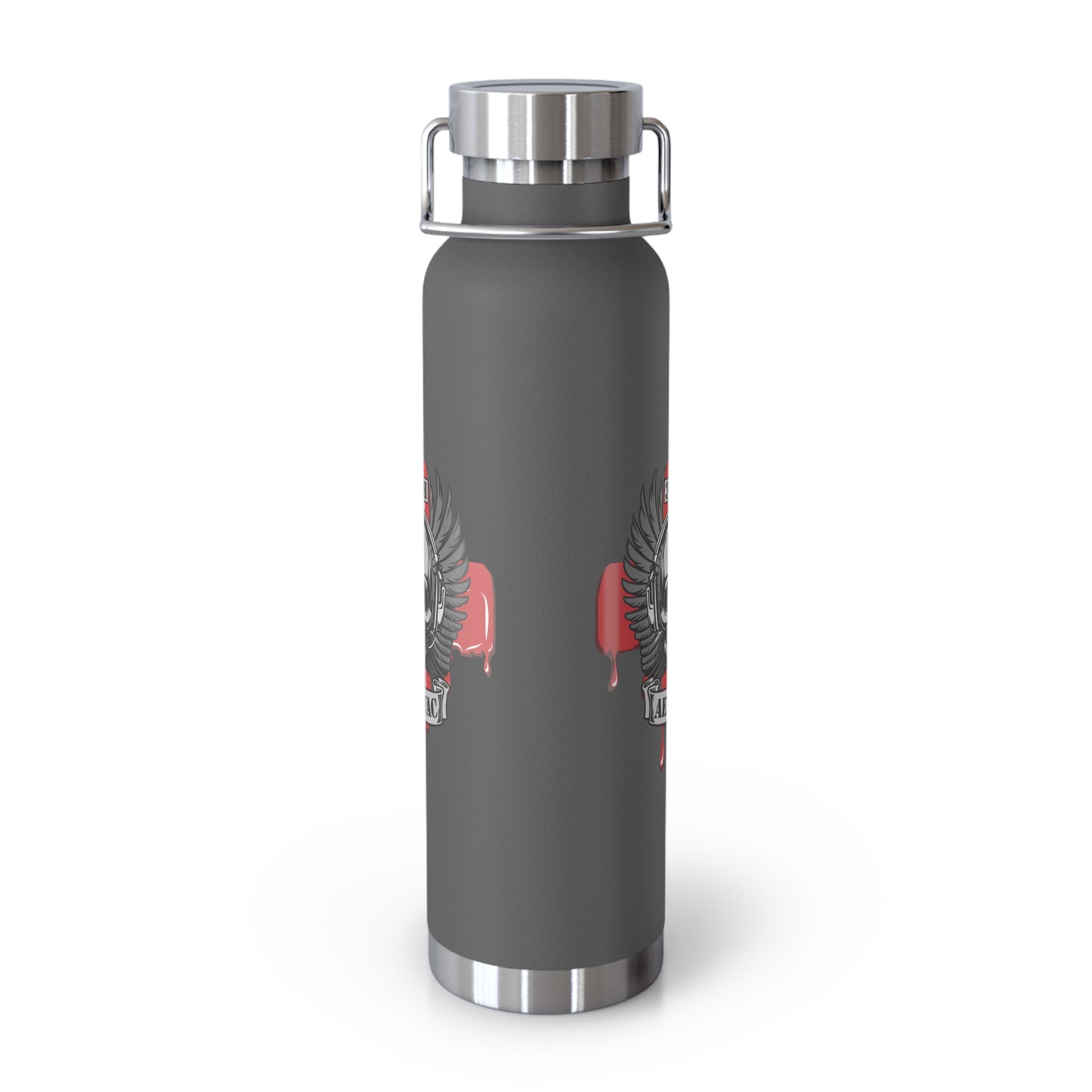 Skull v2.0 Copper Vacuum Insulated Bottle, 22oz