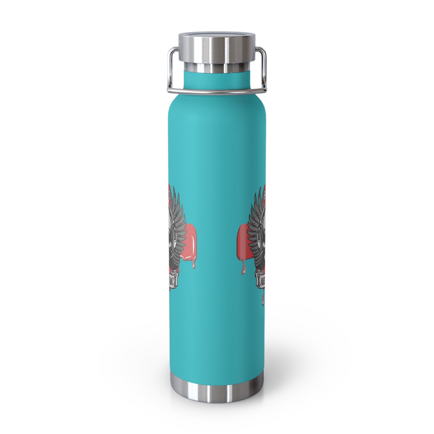 Skull v2.0 Copper Vacuum Insulated Bottle, 22oz