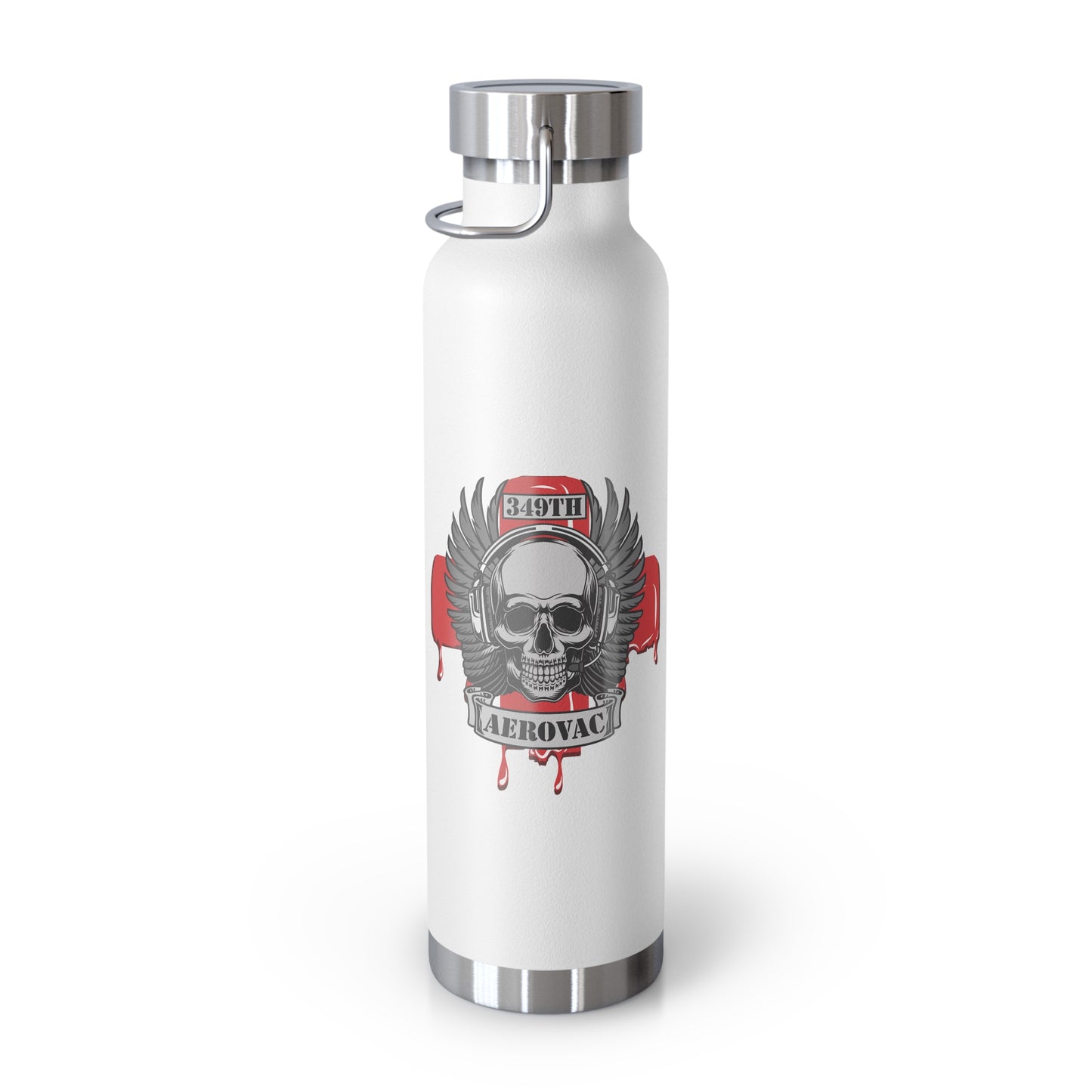 Skull v2.0 Copper Vacuum Insulated Bottle, 22oz