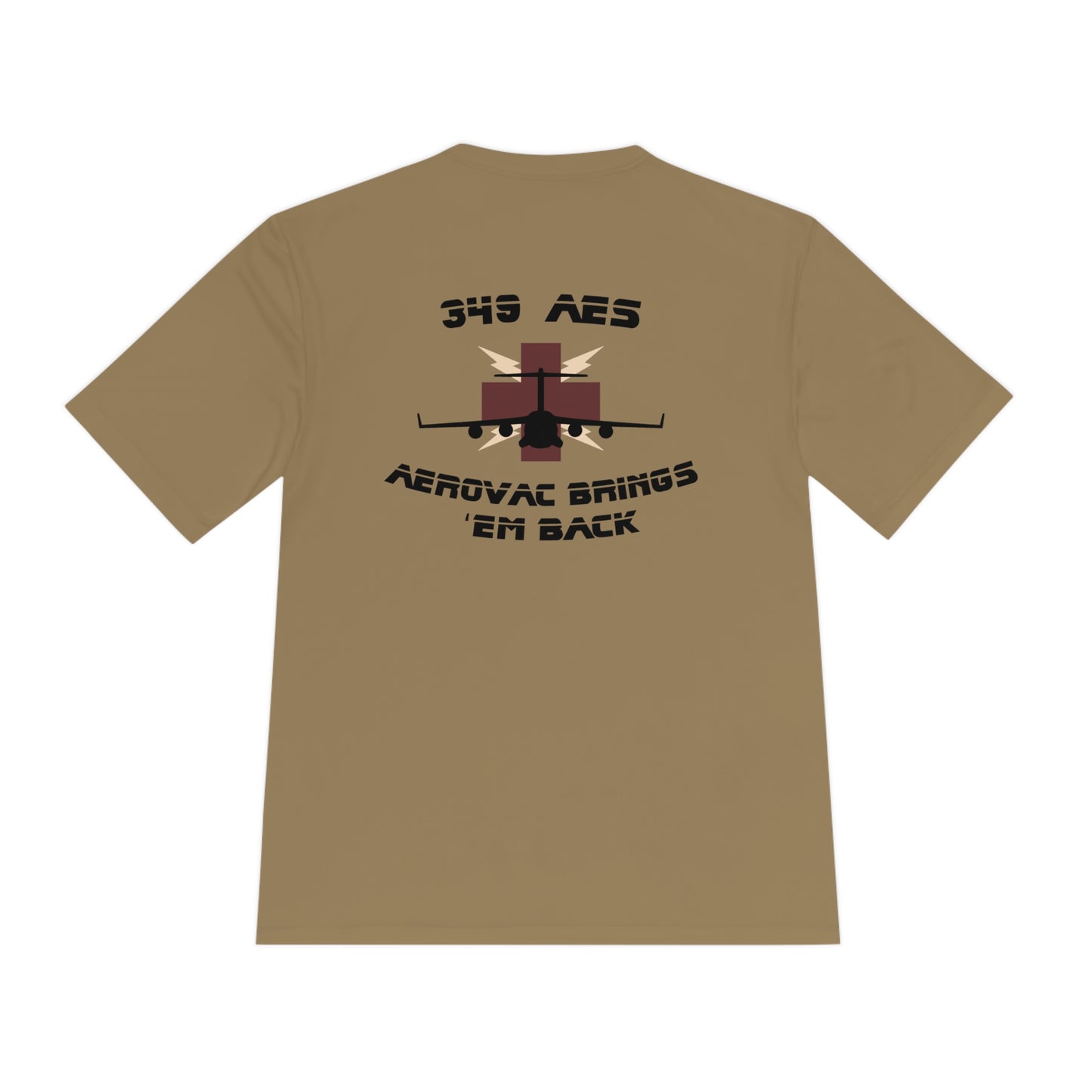 Cross and Lightning Unisex Moisture Wicking Tee