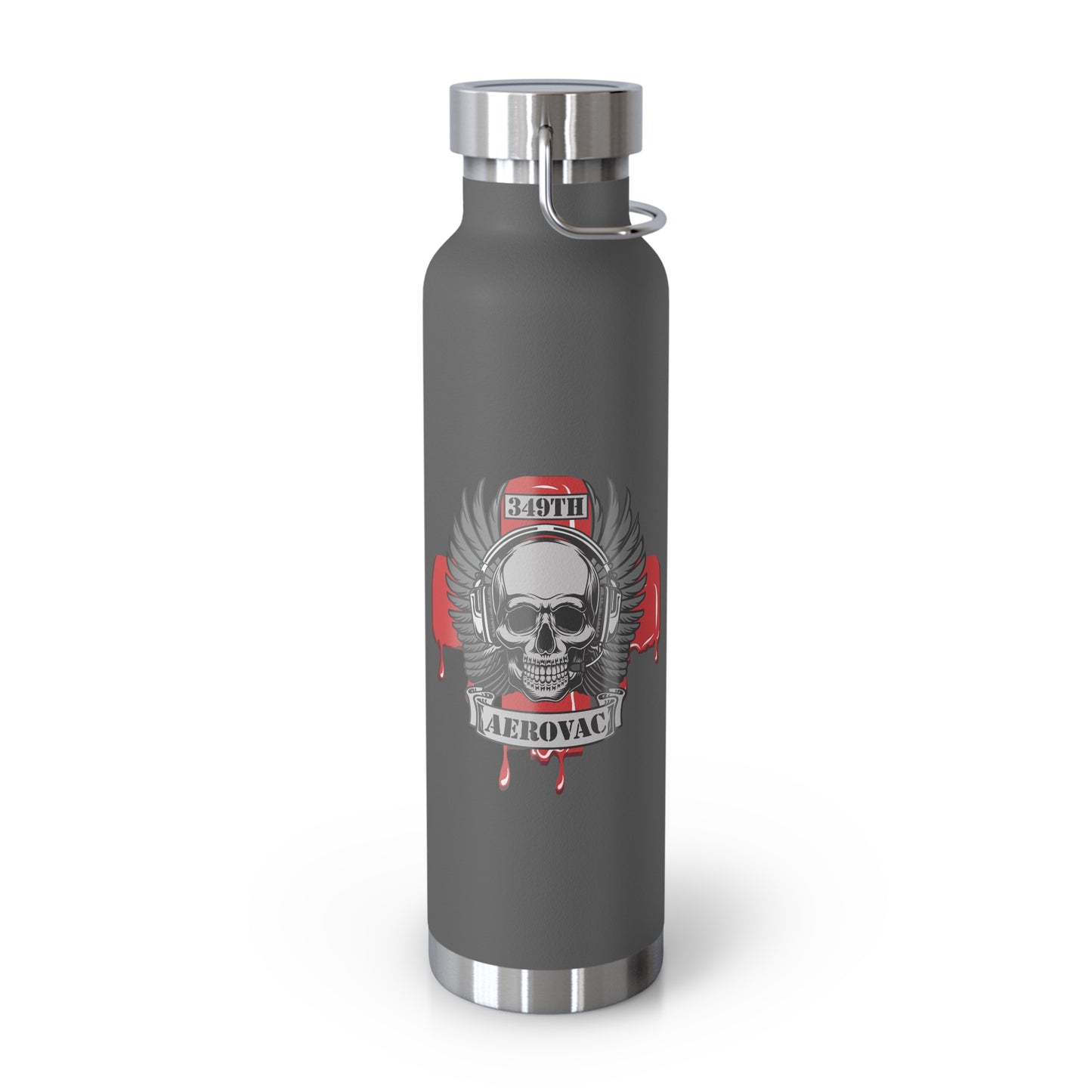 Skull v2.0 Copper Vacuum Insulated Bottle, 22oz