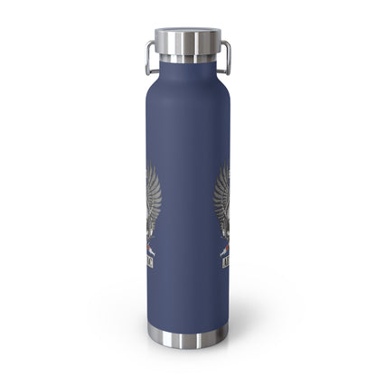 349th AES Skull Copper Vacuum Insulated Bottle, 22oz