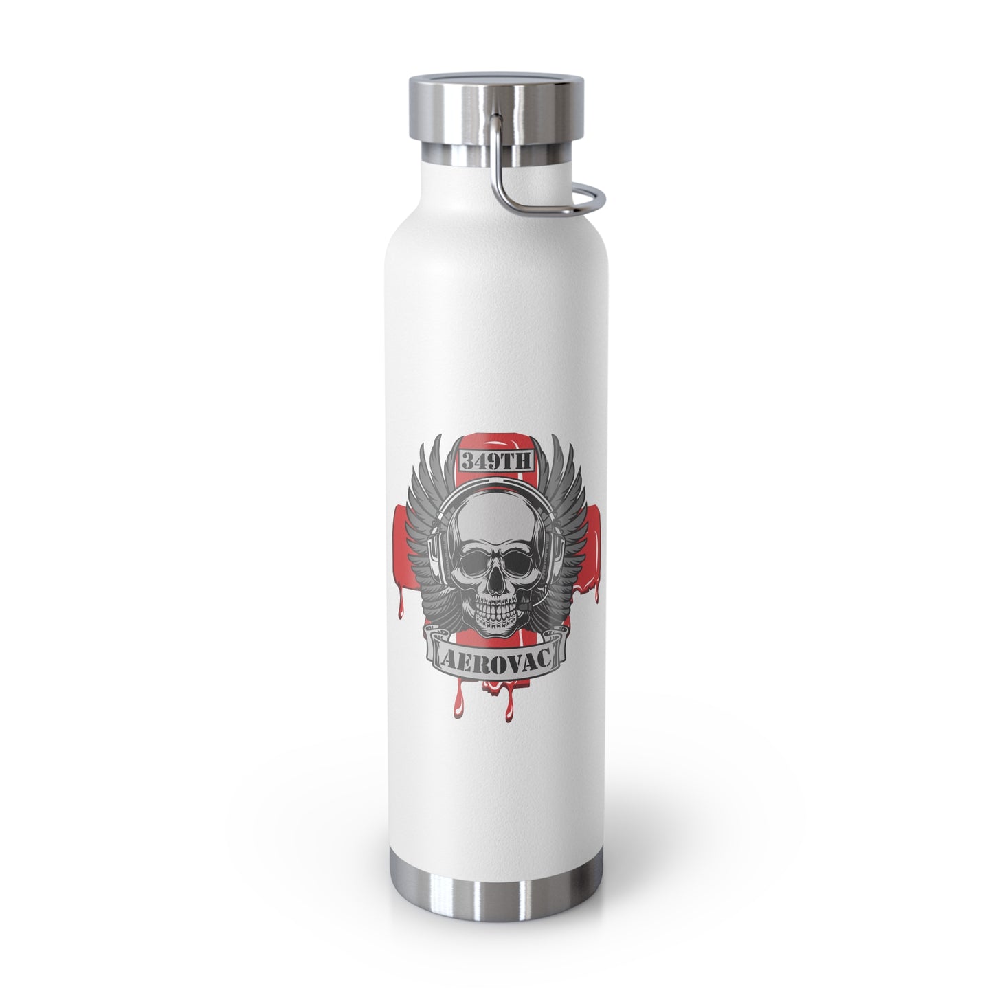 Skull v2.0 Copper Vacuum Insulated Bottle, 22oz