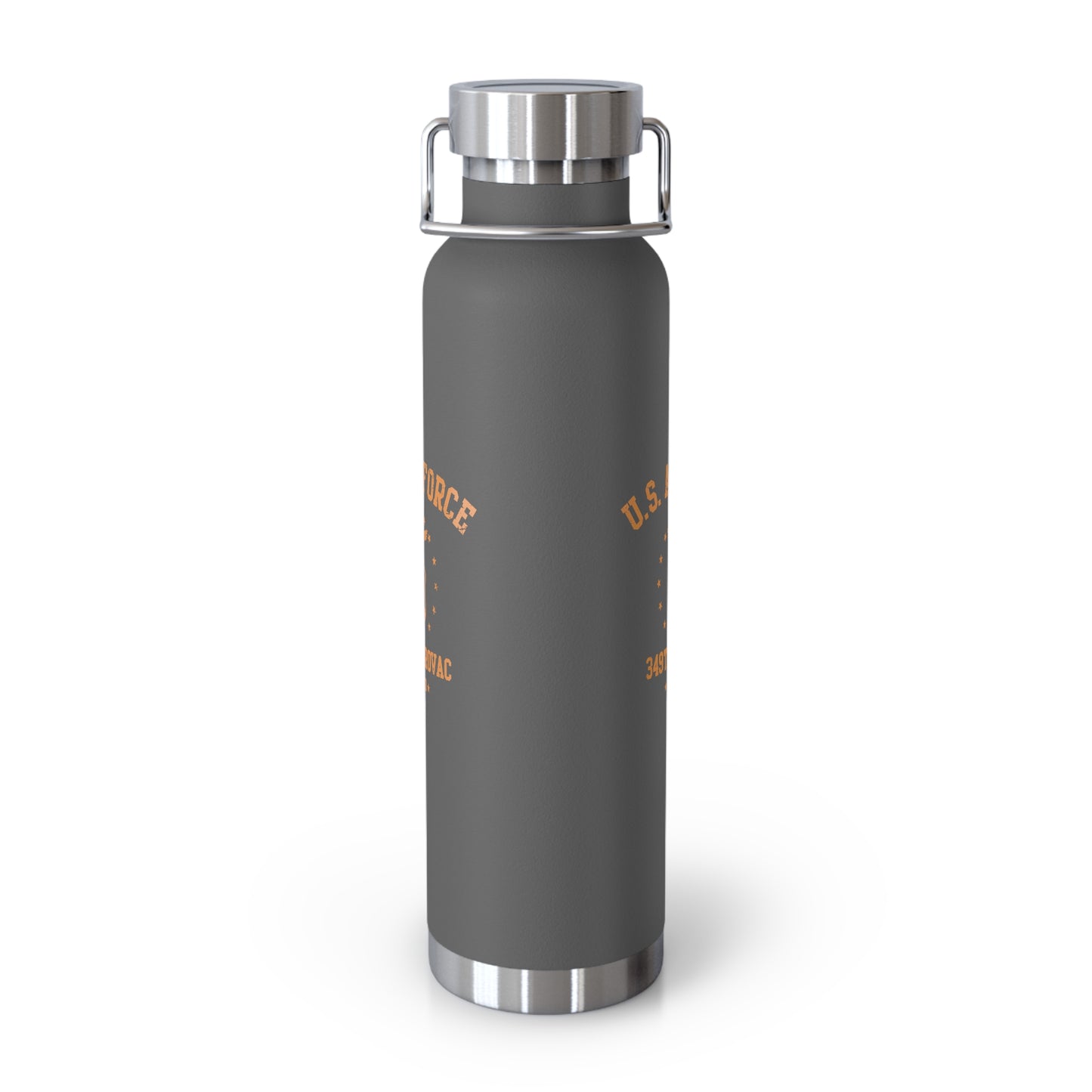 349th Air force Seal Retired Vacuum Insulated Bottle, 22oz