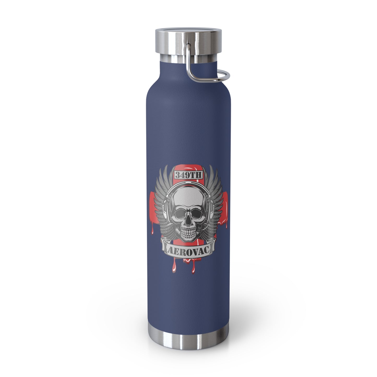 Skull v2.0 Copper Vacuum Insulated Bottle, 22oz