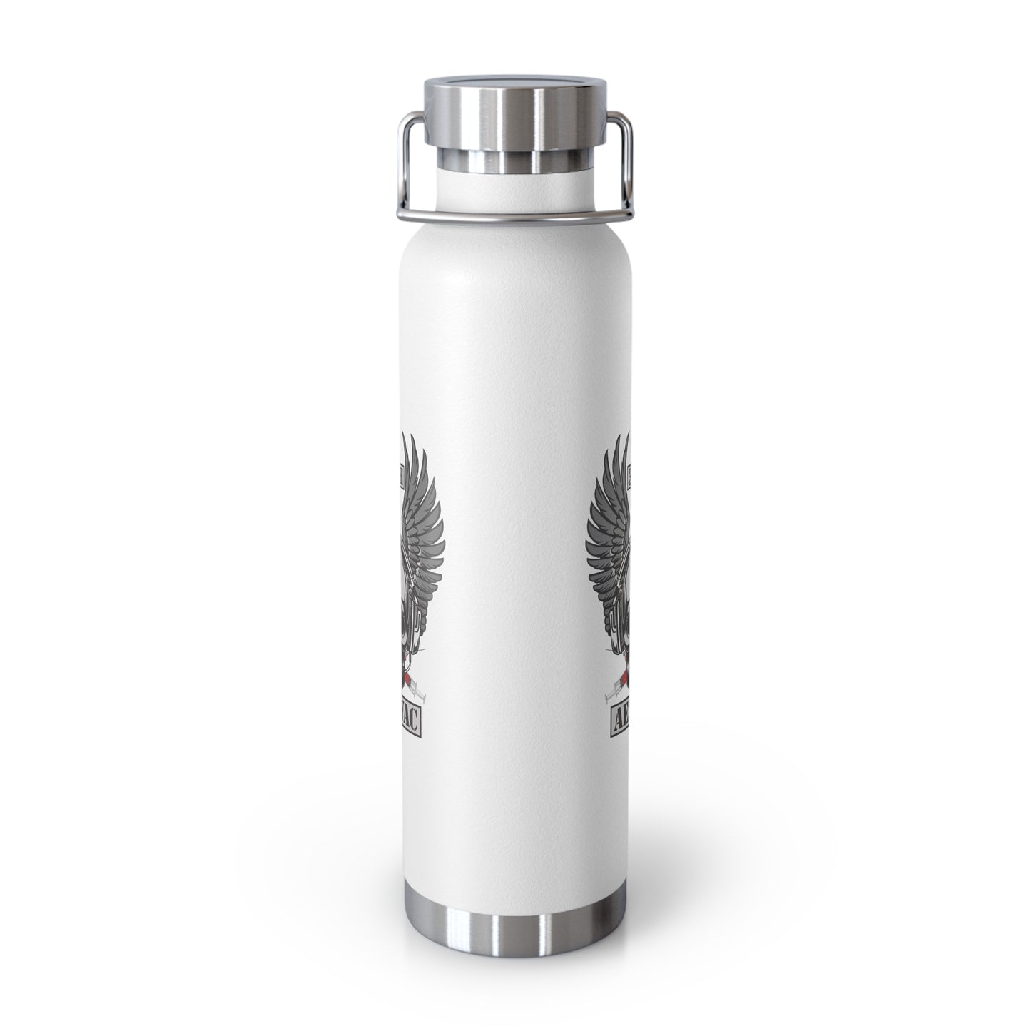 349th AES Skull Copper Vacuum Insulated Bottle, 22oz